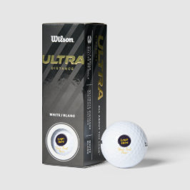 Diseño de bolas de golf personalizadas para person