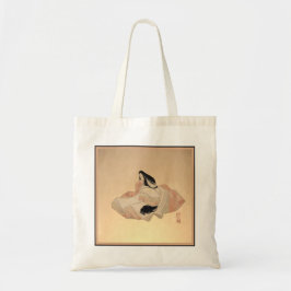 Diseño de bolsa de compras inspirado en pintura ja