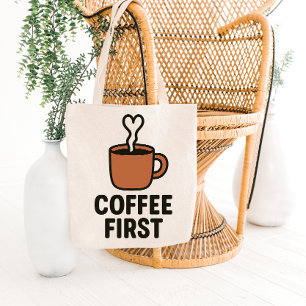 Diseño de bolsa tote de vapor de corazón minimalis