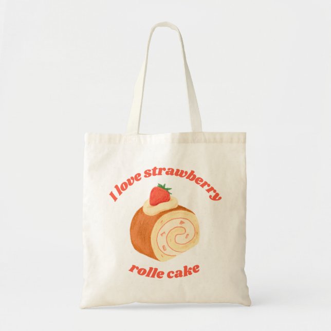 diseño de bolso de pan de fresa lindo (Frente)