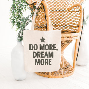 Diseño de Bolso de Tela con Frase Motivacional Ele