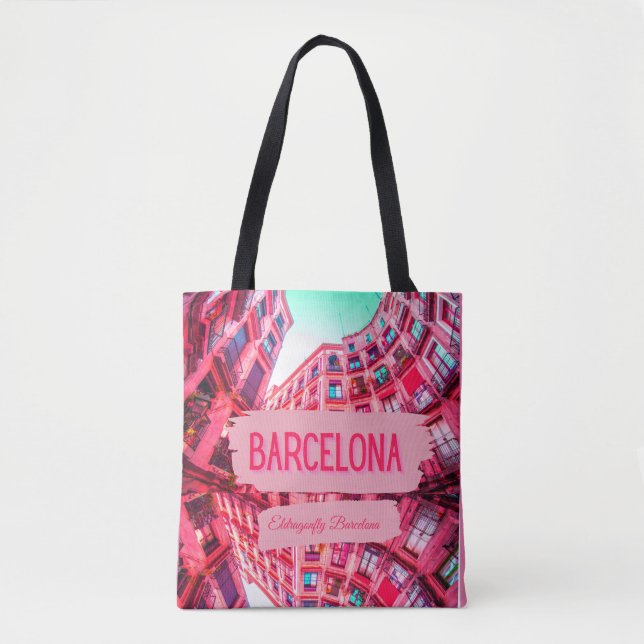 Diseño de bolsos de estilo callejero de Barcelona  (Anverso)