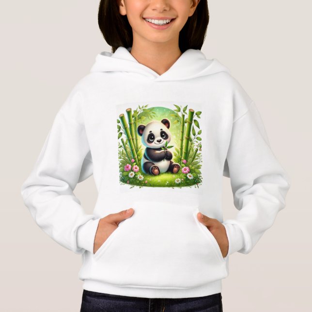 Diseño de bosques de bambú cúbico - Panda Cub Ador (Anverso)