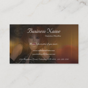 Diseño de brujas de otoño 1 tarjetas de presentaci