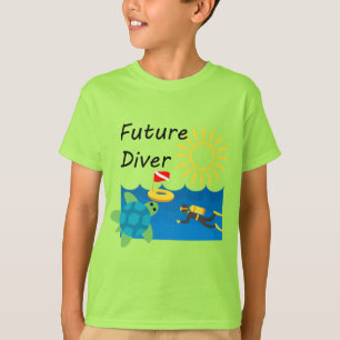 Diseño de Buceadores Futuros - Camiseta Básica par