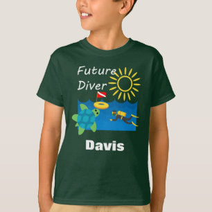 Diseño de Buceadores Futuros - Camiseta Básica par