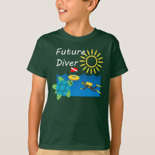 Diseño de Buceadores Futuros - Camiseta Básica par