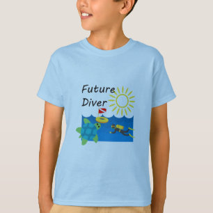 Diseño de Buceadores Futuros - Camiseta Básica par