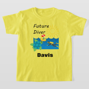 Diseño de Buceadores Futuros - Camiseta Básica par