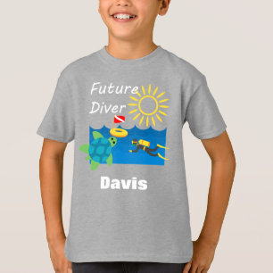 Diseño de Buceadores Futuros - Camiseta Básica par