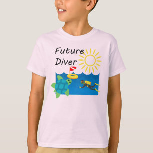 Diseño de Buceadores Futuros - Camiseta Básica par