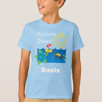 Diseño de Buceadores Futuros - Camiseta Básica par