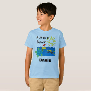 Diseño de Buceadores Futuros - Camiseta Básica par