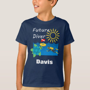 Diseño de Buceadores Futuros - Camiseta Básica par