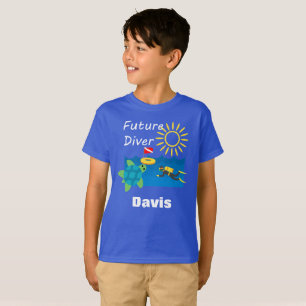 Diseño de Buceadores Futuros - Camiseta Básica par