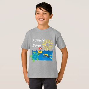 Diseño de Buceadores Futuros - Camiseta Básica par