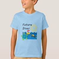 Diseño de Buceadores Futuros - Camiseta Básica par