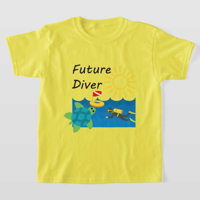 Diseño de Buceadores Futuros - Camiseta Básica par (Distribución)
