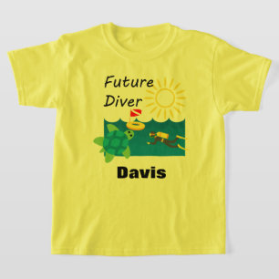 Diseño de Buceadores Futuros - Camiseta Básica par