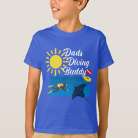 Diseño de Buda de Buceo - Camiseta básica para niñ