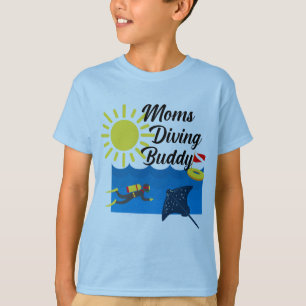Diseño de Buda de Buceo para Madres - Camiseta Bás