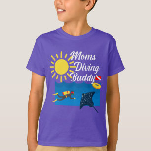 Diseño de Buda de Buceo para Madres - Camiseta Bás