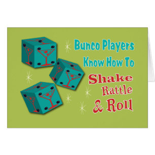 Diseño de Bunco de los dados de Martinit de la