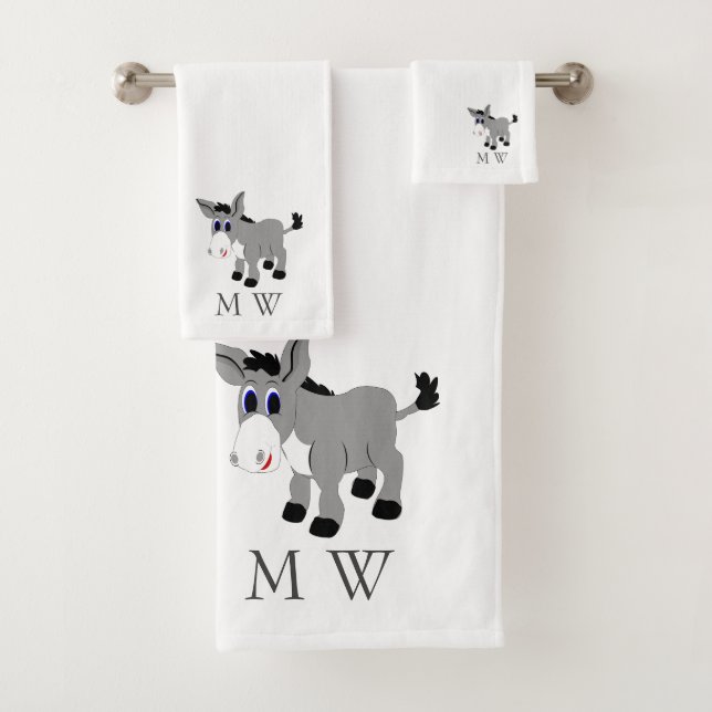 Diseño de burro monogramado (In situ)