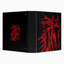 Diseño de caballo simple y futurista