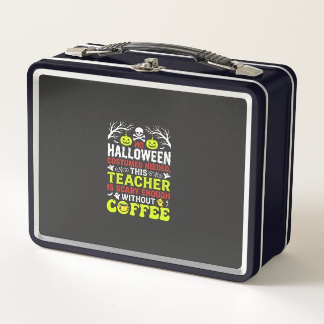 Diseño de café lo suficientemente aterrador para H (Anverso)