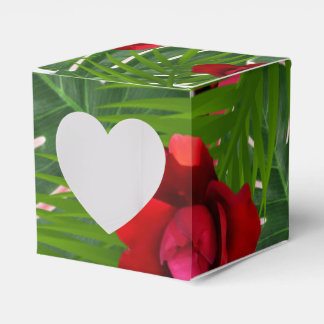 Diseño de caja de papel floral