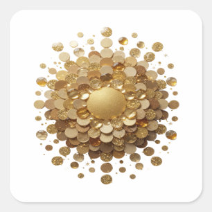 Diseño de calcomanía Sharp Gold GOLDEN SPHERE