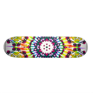 Diseño de caleidoscopio y espiral: Skateboard Pers