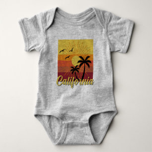 Diseño de California - Bebé Jersey Bodysuit