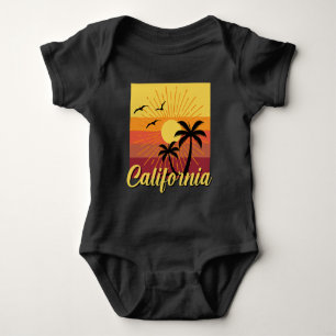 Diseño de California - Bebé Jersey Bodysuit