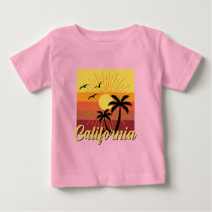Diseño de California - Camiseta Baby Fine Jersey
