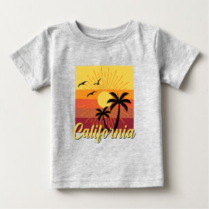 Diseño de California - Camiseta Baby Fine Jersey