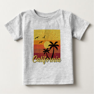 Diseño de California - Camiseta Baby Fine Jersey
