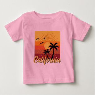 Diseño de California - Camiseta Baby Fine Jersey
