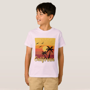 Diseño de California - Camiseta básica para niños