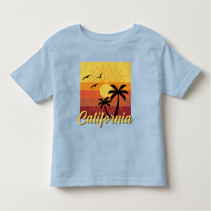 Diseño de California - Camiseta Toddler Fine Jerse