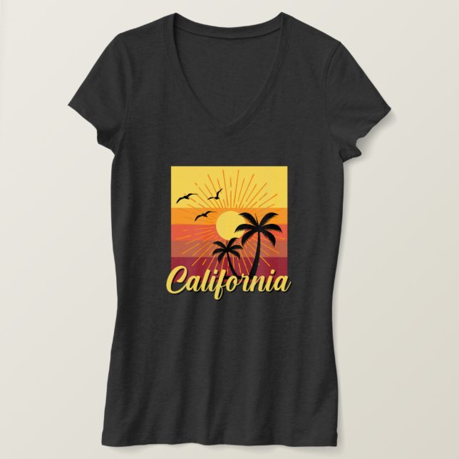 Diseño de California - Jersey de Bella+Canvas para (Anverso del diseño)