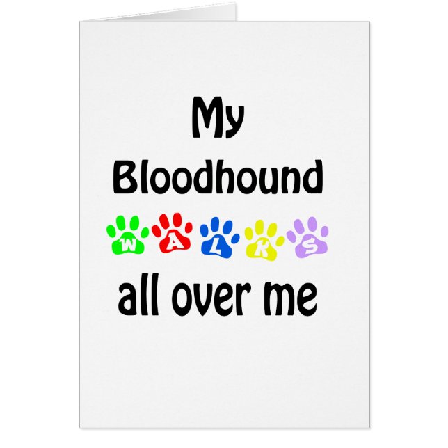 Diseño de caminatas sangrientas (Frente)