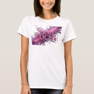 Diseño de camisa Bold Pink PINK FOCUS