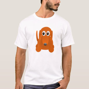 Diseño de camisa de perro de salchicha