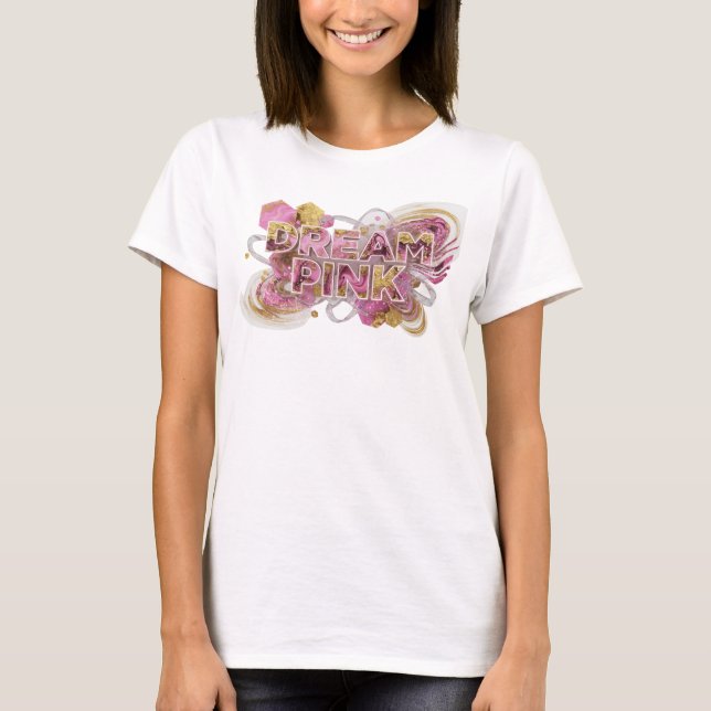 Diseño de camisa PINK Cool DREAM (Anverso)