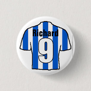 Diseño de Camisas de Fútbol. Insignia del botón de