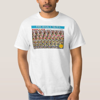 Diseño de camiseta 3D "Poker Face" por Magic Eye®