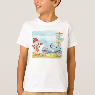 Diseño de camiseta al aire libre 