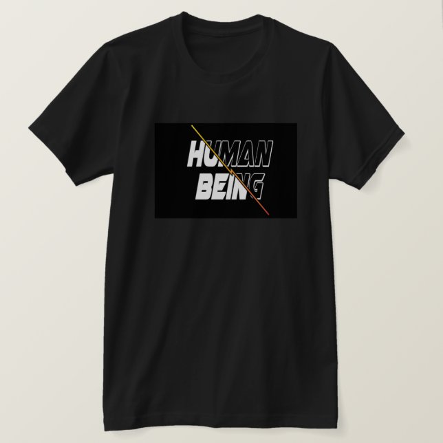 diseño de camiseta Being Human (Anverso del diseño)